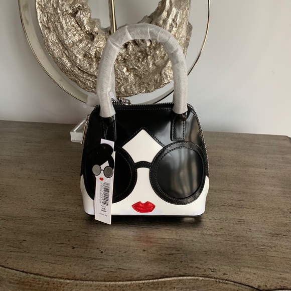 ALICE + OLIVIA JACKIE STACE FACE MINI SATCHEL - Picture 2 of 10